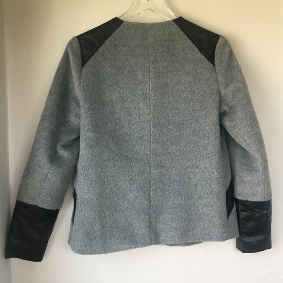 ELLA MOSS Gray and Black Textured Boucle Jacket S - Picture 7 of 8